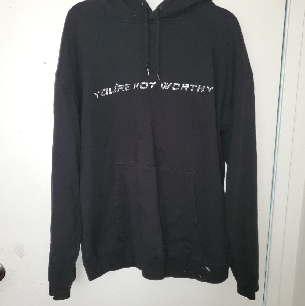 Boys Lie "You're Not Worthy" hoodie